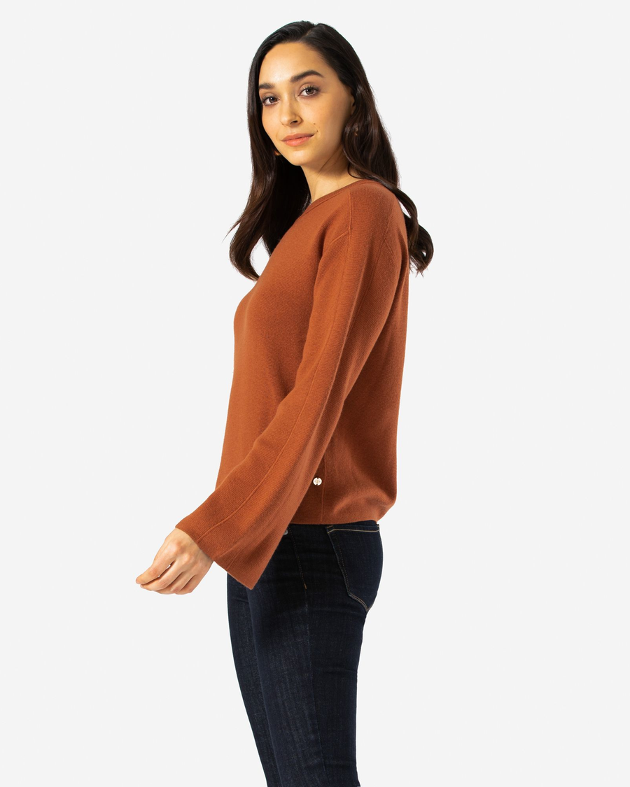 (image for) Exquisite Bell Sleeve Sweater